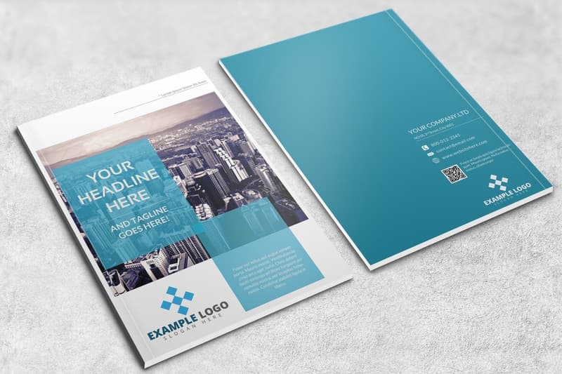 Mockup kẹp tài liệu giấy tờ mẫu số 49 PSD