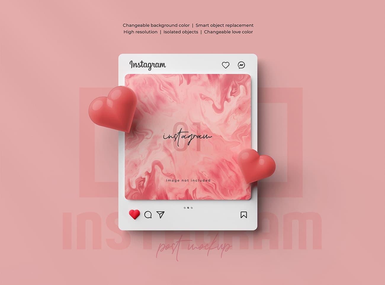 Banner chúc mừng ngày valentine file PSD mẫu V59