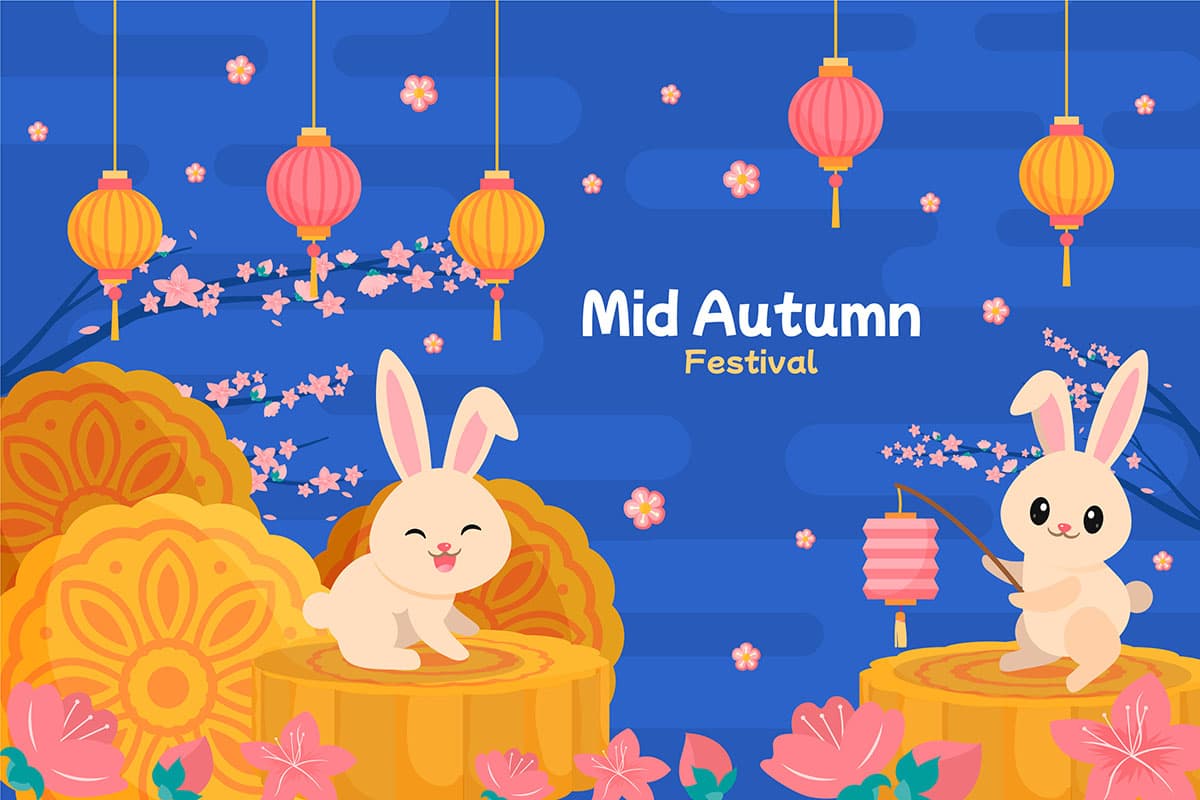 Banner trung thu file EPS và AI mẫu TT7960