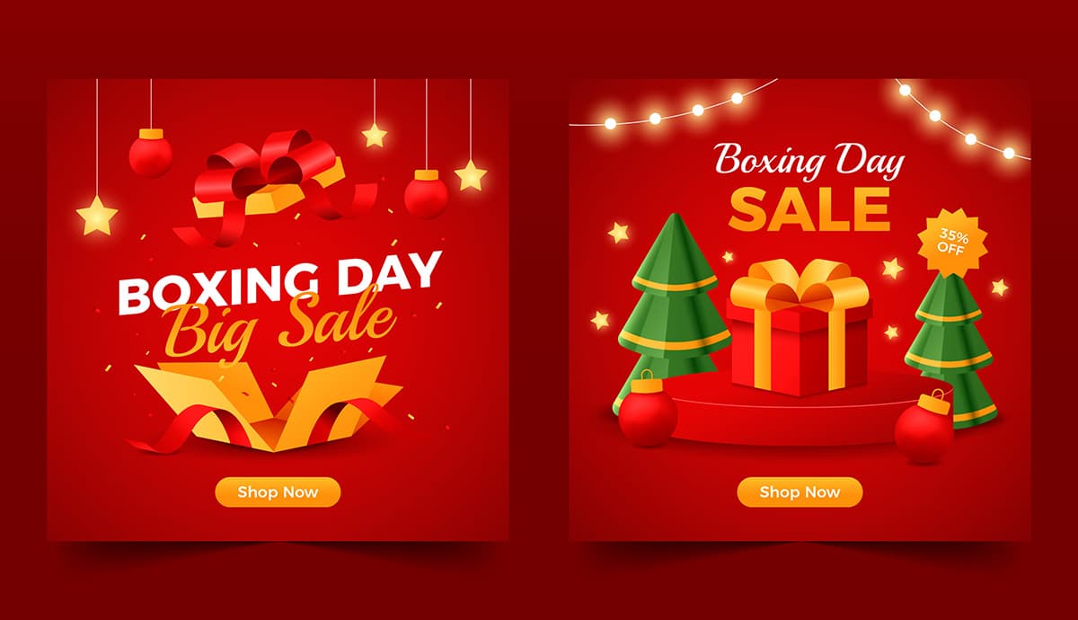 Banner sale dịp lễ giáng sinh file vector mẫu BN339