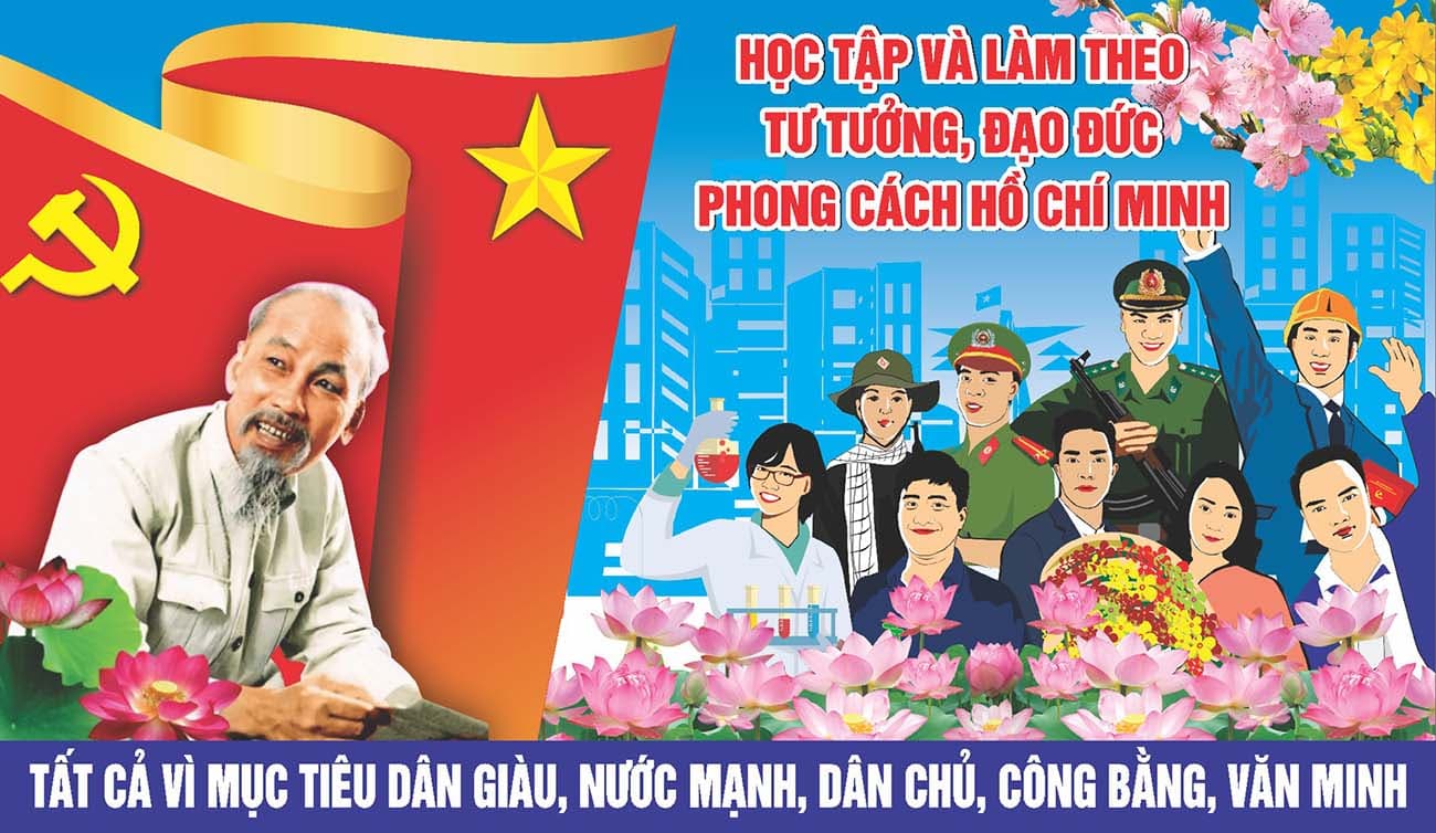 Pano mừng Đảng mừng xuân 2024 file CDR mẫu D13