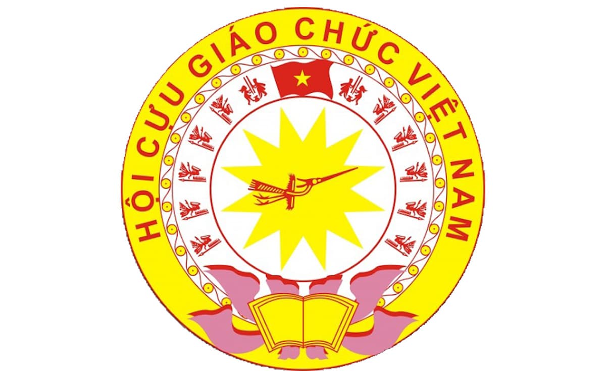 Logo hội cựu giáo chức việt nam vector
